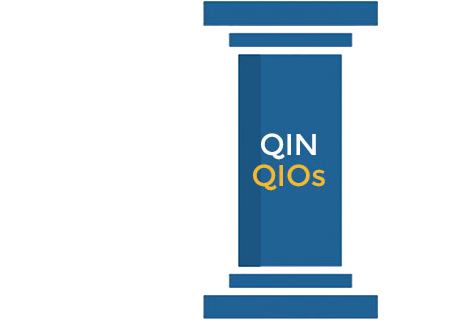 Column graphic representing QIN QIOs